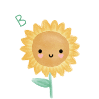 summer grow Sticker by Kawanimals