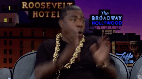 Shocked Tracy Morgan GIF by The Late Late Show with James Corden