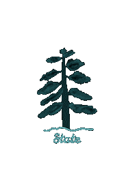 Tree State Sticker by Hub On Campus