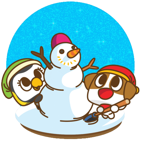 dog christmas Sticker by Biznet