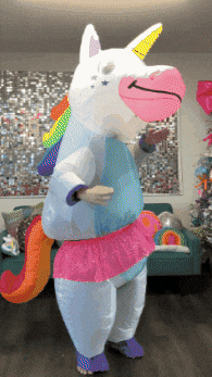 sparkle-athletic dancing unicorn teamsparkle team sparkle sparkleathletic GIF