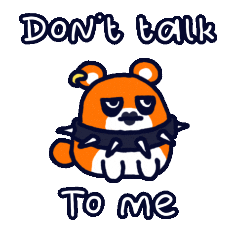 Leave Me Alone Sticker Sticker