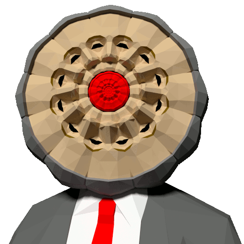 3D Business Sticker by badblueprints