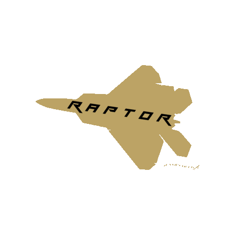 Air Force Jet Sticker by RampCheckGlobal