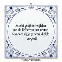 Wijsheid Spanning GIF by Tegelspreuken.nl