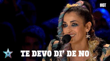 nina no GIF by Italia's Got Talent