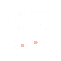 うさぎ ハッピー Sticker
