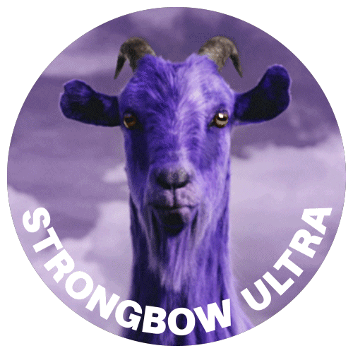 HeinekenUK giphyupload goat strongbow newtastesgood Sticker
