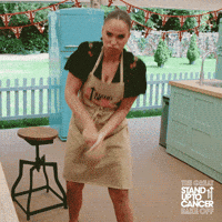 Swinging Vicky Pattison GIF by The Great British Bake Off