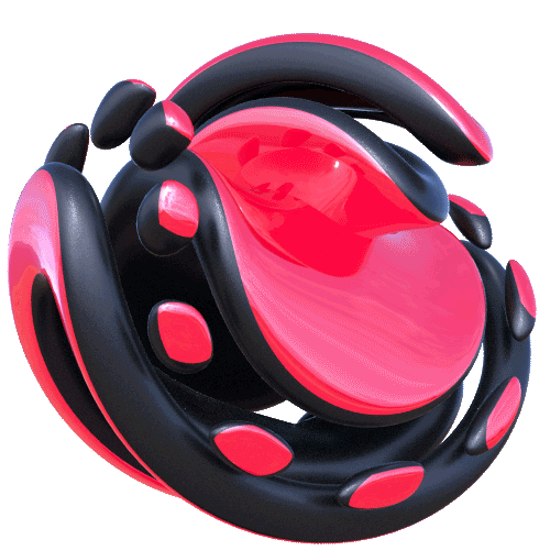 3D Smile Sticker by Tyson Parks