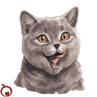 GranataPetOfficial katze katzen granatapet katzenkopf Sticker