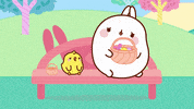 happy april fools GIF by Molang
