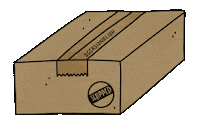 Box Moving Sticker