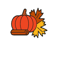 Pumpkin Spice Fall Sticker by Maeve Chocolate