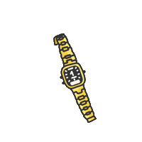 Watch Casio Sticker by public emily artist management