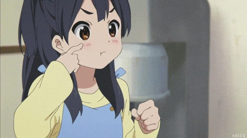 GIF Manga Anime girls battle cute kawaii  Free animated GIF  PicMix