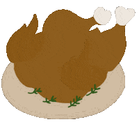 Chicken Dinner Sticker