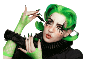 Guyliner Sticker by Dorian Electra