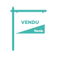 Homki vendu homki homkiimmobilier homkivendu Sticker