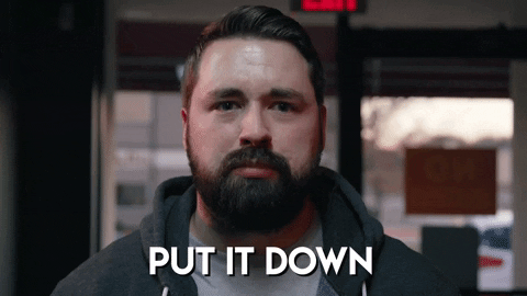 Scared Put It Down GIF by Film Riot