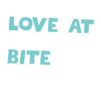Bite Love Sticker by Amilah