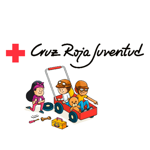 cruzrojajuventud giphyupload christmas play navidad Sticker