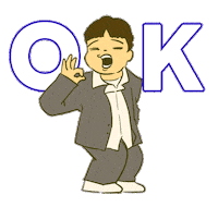 Manzai Ok Sticker
