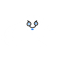 Cloud Sticker by Originals