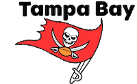 Super Bowl Pirates Sticker