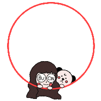 Circle Lingkaran Sticker by Itisyourss