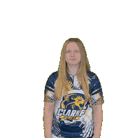 Clarke Pride Sticker by Clarke University