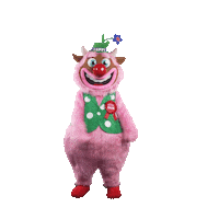 WesternFair happy floss dance candy floss westernfair2024 Sticker