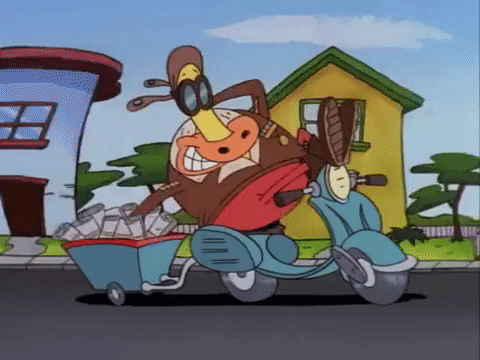 rockos modern life nicksplat GIF