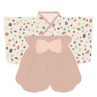 Terrazzo Hakama Sticker