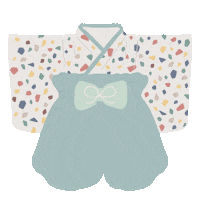 Terrazzo Hakama Sticker