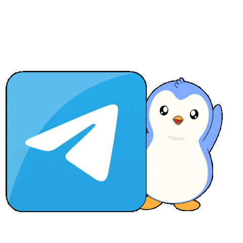 Chatting Social Media Sticker by Pudgy Penguins