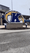 Rolling The Wheel GIF by Kent State Football