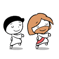 Happy Run Sticker