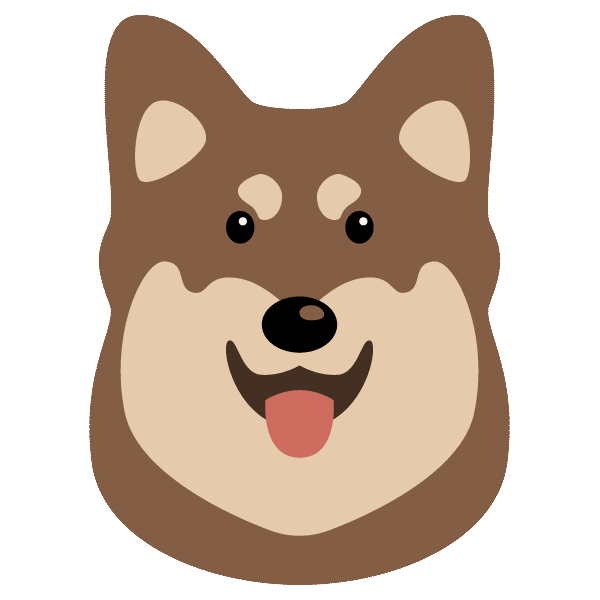 Dog Heart Eyes Sticker by Hau-Hau Champion