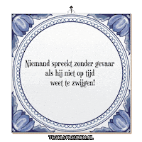 Respect Wijsheid Sticker by Tegelspreuken.nl