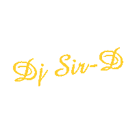DJSir-D dj one love reminisce sird Sticker