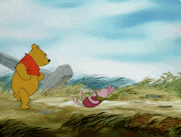 flying winnie the pooh GIF