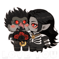 I Love You Kiss Sticker
