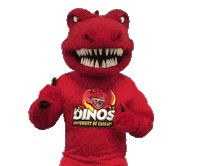 t-rex dancing Sticker by University of Calgary