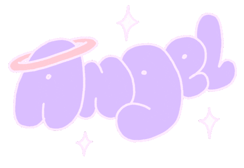 Angel Baby Pink Sticker by nonolottie
