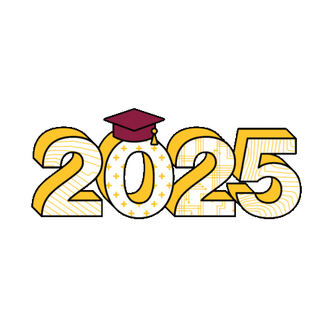 Sun Devils Graduation Sticker by Arizona State University