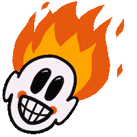 Fire Wow Sticker