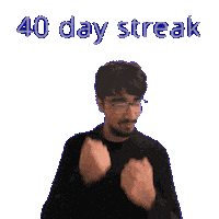 41 Day Chain Sticker