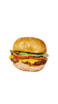 Burger Zion Sticker by SALT STUDIO