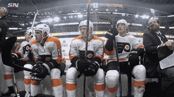 happy philadelphia flyers GIF by NHL